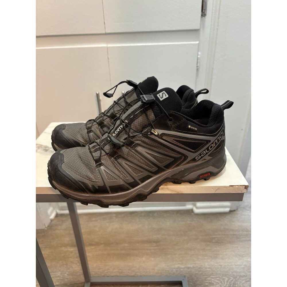 Salomon Hiking Shoes - X Ultra 3 Low GTX Hiking Shoes - Size 8 Men's